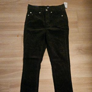 Gap Skinny/High Rise Black Jeans, Size 00/24R, With Tag
